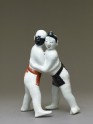 Figure of two sumo wrestlers