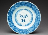 Plate with Dutch East India Company monogram