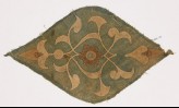 Textile fragment with medallion