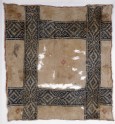 Cloth with diamond-shapes and hooks