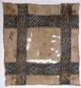 Cloth with diamond-shapes and hooks