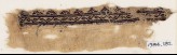 Textile fragment with hooks or leaves (EA1984.182)