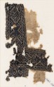 Textile fragment with diamond-shapes, hooks, and triangles (EA1984.198)