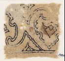 Textile fragment with palmettes