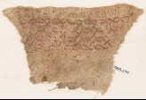 Textile fragment with interlacing chain, probably from a cuff