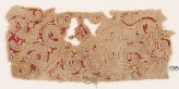 Textile fragment with tendrils and leaves (EA1984.271)