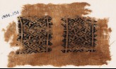 Textile fragment with diamond-shapes and S-shapes (EA1984.294)