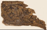Leather fragment with interlace, possibly from a book cover (EA1984.361.c)