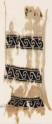 Textile fragment with scrolls