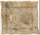 Cloth with slanting S-shapes