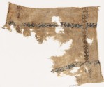Textile fragment with S-shapes and diamond-shape borders (EA1984.399)