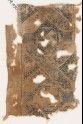 Textile fragment with band of interlace