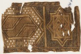 Textile fragment, possibly from a sash or shawl