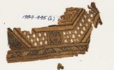 Textile fragment, possibly from a sash or shawl