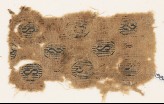 Textile fragment with hexagons containing an S-shape (EA1984.461)