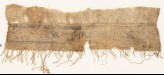 Textile fragment, possibly from a turban cloth