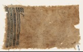 Sampler fragment with S-shapes, diamond-shapes, and crescents