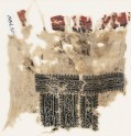 Textile fragment with three parallel bands with lozenges (EA1984.511)