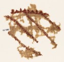 Textile fragment with inscription, trefoils, and palmettes (EA1984.53)