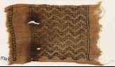 Textile fragment with band of chevrons (EA1984.531)