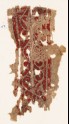 Textile fragment with vine or arabesque