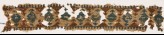 Textile fragment with band of diamond-shapes (EA1984.575)