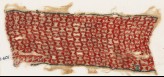 Textile fragment with linked pinwheels