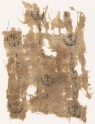 Textile fragment with three rows of crescents (EA1984.607)