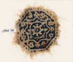 Textile fragment with an octagon, rosette, and vine (EA1984.96)