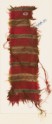 Textile fragment with stripes