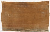 Textile fragment with band of stripes