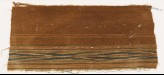 Textile fragment with band of stripes (EA1988.74)