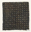 Textile fragment with flowers, dots, and rosettes (EA1990.109)