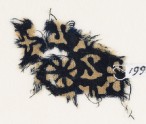 Textile fragment with S-shapes, rosettes, and quatrefoils (EA1990.18)