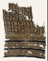 Textile fragment with S-shapes, rosettes, and flowers (EA1990.25)