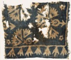 Textile fragment, possibly with plants and carnations (EA1990.263)