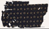 Textile fragment with rectangular shapes and kites