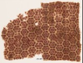 Textile fragment with carnations