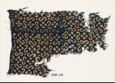Textile fragment with S-shapes, dots, and squares (EA1990.29)