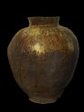 Storage jar with natural ash glaze