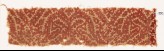 Textile fragment with tendrils and lotus blossoms (EA1990.310)
