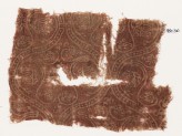Textile fragment with interlocking medallions
