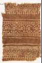 Textile fragment with rosettes, half-rosettes and bodhi leaves (EA1990.330)