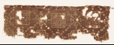 Textile fragment with squares, quatrefoils, and Maltese crosses (EA1990.339)