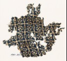 Textile fragment with linked crosses and Maltese crosses (EA1990.39)