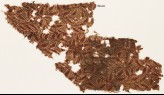 Textile fragment with tendrils and dots (EA1990.402)