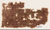 Textile fragment with tendrils, leaves, and flower-heads (EA1990.411)