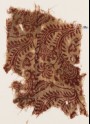 Textile fragment with stalks, tendrils, and rosettes (EA1990.413)