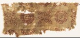 Textile fragment with rosettes and quatrefoils (EA1990.430)