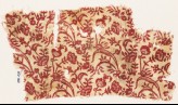 Textile fragment with plants, leaves, and flowers (EA1990.434)